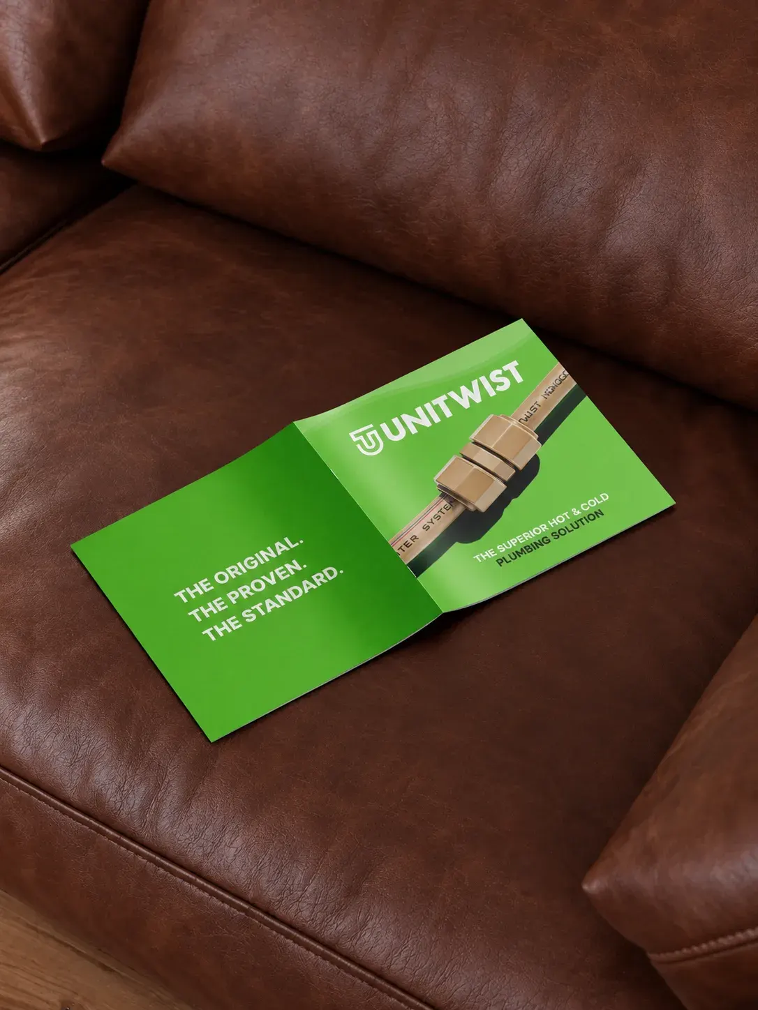 The Unitwist hand book, created & manufactured by Mezzo 